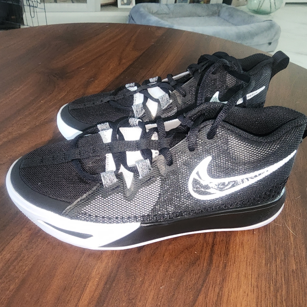 Kyrie Irving Nike Black and White Sneakers
